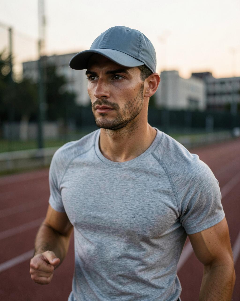Running Hat front view